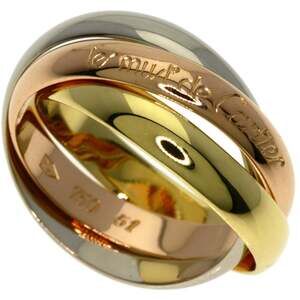 CARTIER 18k Gold Trinity Ring #51